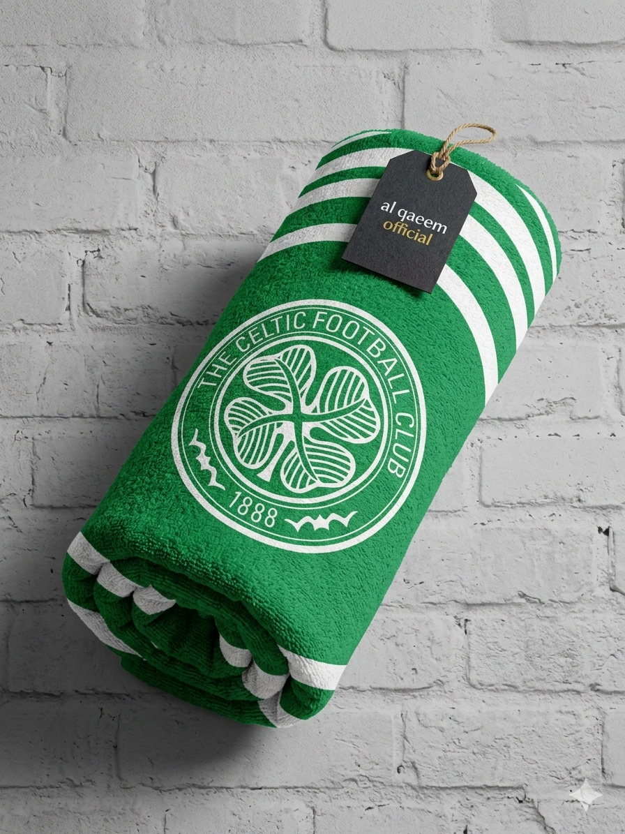 Celtic FC "Pulse" printed towel | Soft & Comfortable