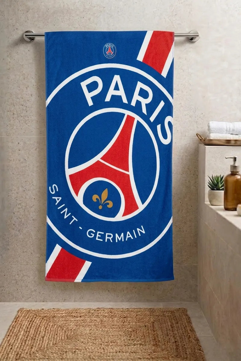 Your favourite team Print Bath Towel – football for Kids