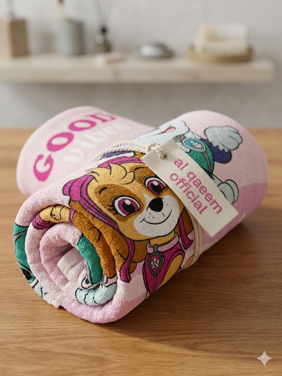 Cute Cartoon Towel – Perfect for Toddlers & Young Children