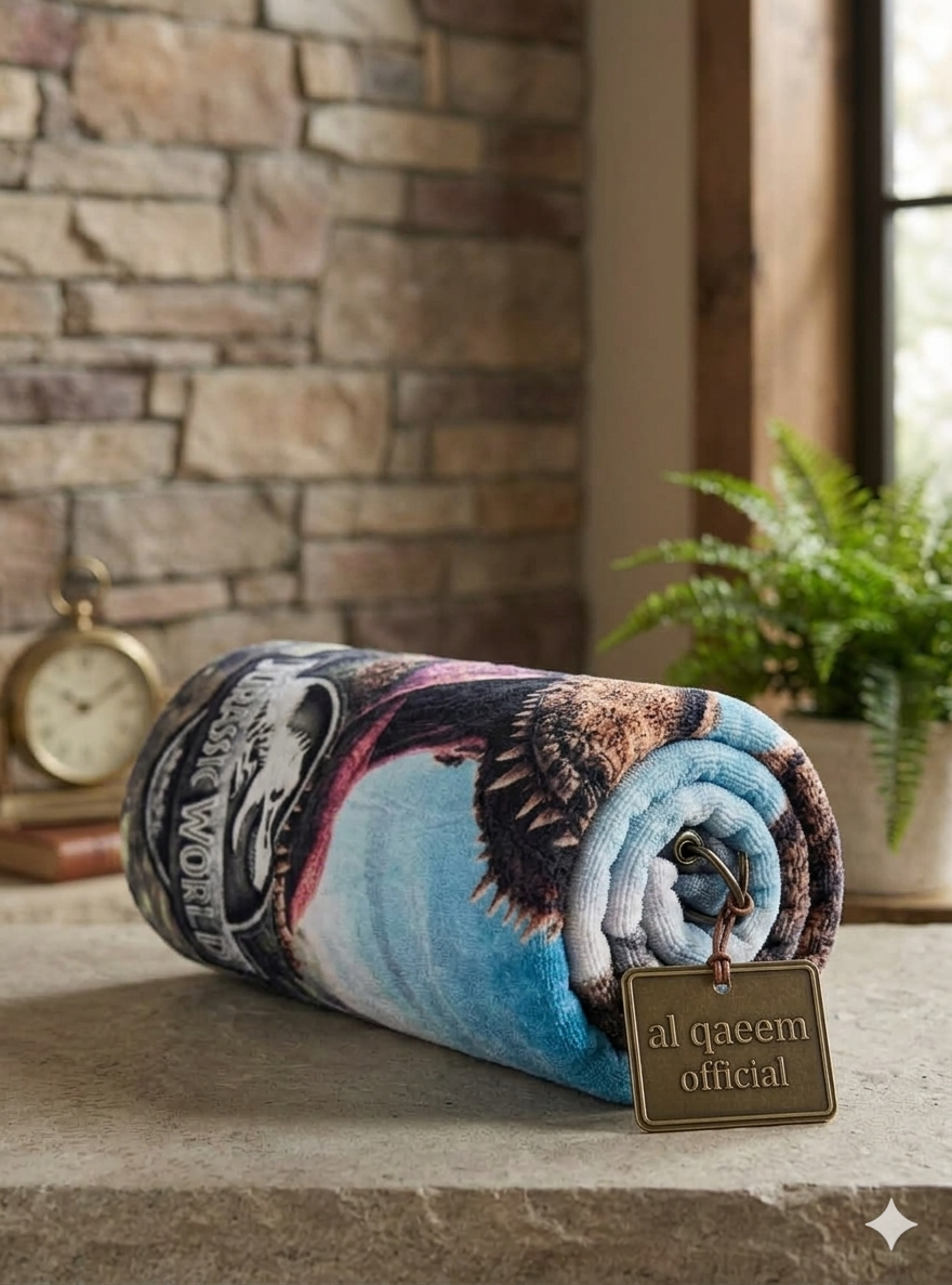 Jurassic World printed towel   | Soft & Comfortable for kiDs