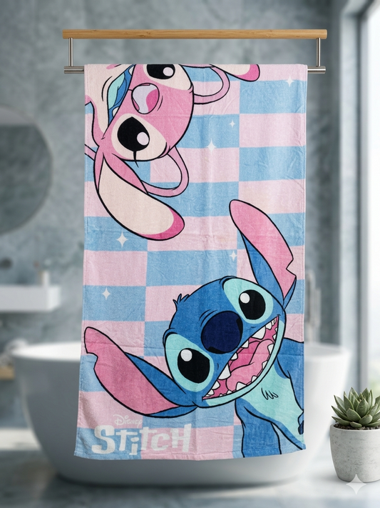 Stich Angel printed Towel for Kids –Soft , comfortable & Durable