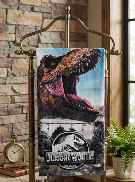 Jurassic World printed towel   | Soft & Comfortable for kiDs