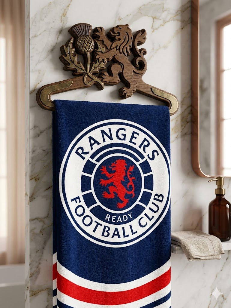 Rangers Club towel for kids _ footbal lovers | soft & comfertable