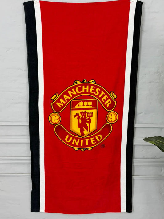 Manchester United kids printed towel | soft & Comfortable.
