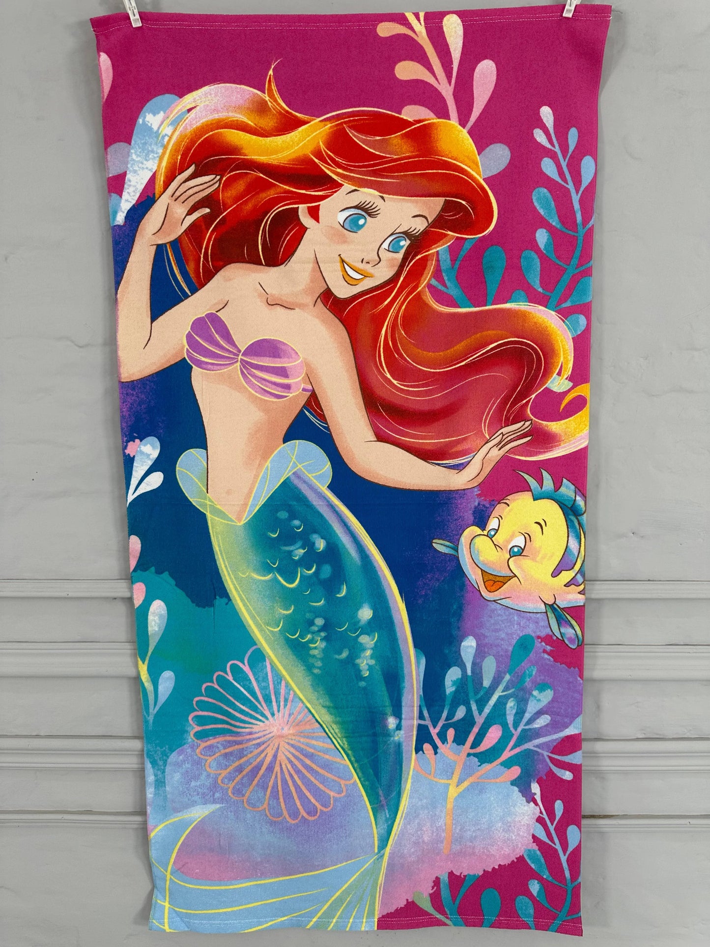The Little Mermaid Ariel  Towel  | Soft & Comfortable for kiDs.