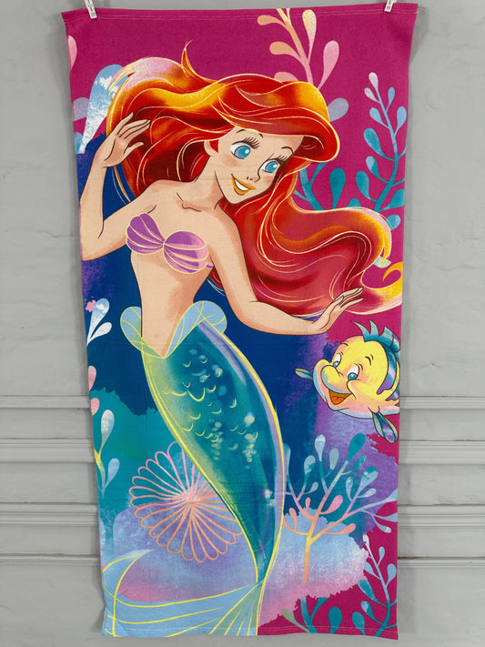 The Little Mermaid Ariel  Towel  | Soft & Comfortable for kiDs.
