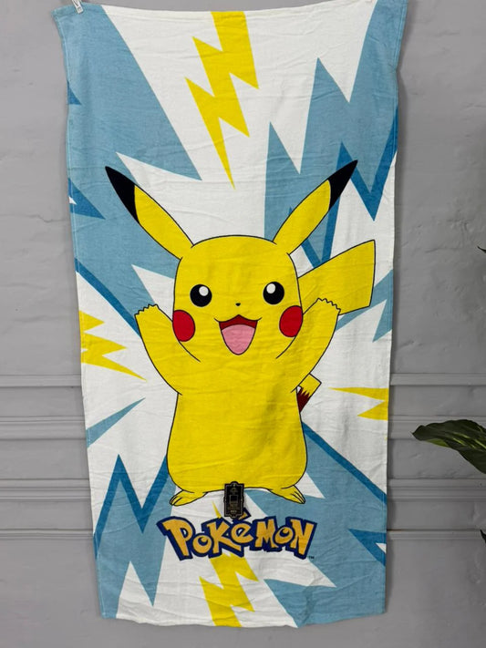 Pokémon Kids Printed Towel | Soft &  Comfortable.